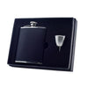 Ano Black Hip Flask Gift Set - 6 oz by Visol - Flask Gift Sets - Visol - VSET16-1142