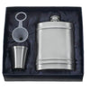 Arlington Pewter Hip Flask Gift Set by Visol - No custom engraving - Flask Gift Sets - Visol - VSET402