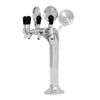 Beer Tower MILANO 4 Chrome Bar Equipment by UBC Group - ITALIAN TOWERS - UBC Group - MLN4