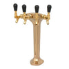 Beer Tower MILANO 4 Gold Bar Equipment by UBC Group - ITALIAN TOWERS - UBC Group - MLN4G