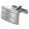 Best Man Rectangular Cufflinks by Visol - Groomsmen Gifts - Visol - VCUFF700_BM