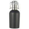 Black Matte 32oz Beer Growler with Engraving by Visol - No custom engraving - Bar Accessories - Visol - VAC390BK