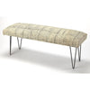 Butler Specialty Ansel Cotton Upholstered Bench - Seating - Butler Specialty - 3797140