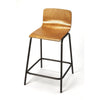 Butler Specialty Caron Wood & Metal Counter Stool - Seating - Butler Specialty - 5288140