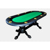 Elegant and sleek oval Poker table with plush armrest - Cave Selection - Poker Table - BBO Poker tables - BBOELITER