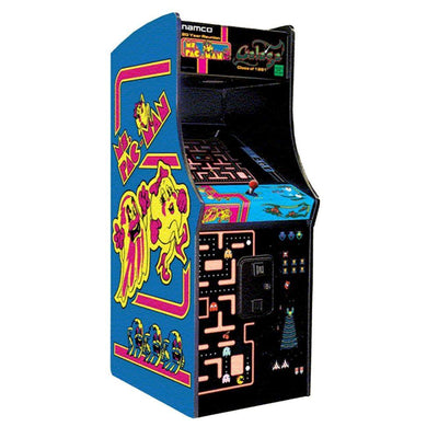 Ms. Pac-Man & Galaga - Class of 1981 Edition - Upright Arcade machine 6 in 1 - Arcade Machine - Chicago Gaming Company - 9600