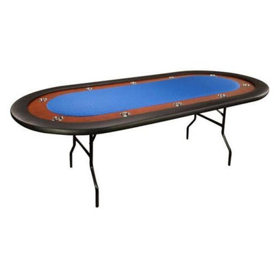 Signature 10 player folding Poker Table - Cave Selection - Poker Table - BBO Poker tables - BBO05-13GRN